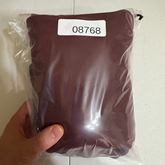 Lululemon Pants Womens 4 Burgundy Scuba High‎ Rise Joggers Lounge Running Yoga - Picture 11 of 11